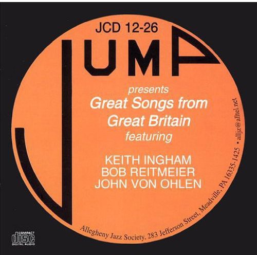 the album cover for Keith Ingham - Great Songs from Great Britain