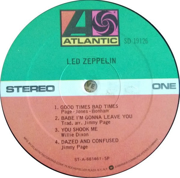 Led Zeppelin : Led Zeppelin (LP, Album, RE, SP )