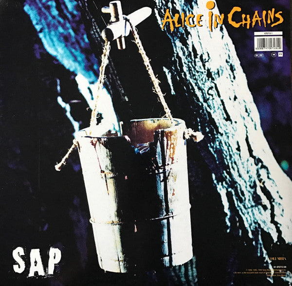 Alice In Chains : Jar Of Flies / Sap (12", EP, Ora + 12", S/Sided, EP, Etch, Blu + Comp,)