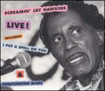 the album cover for Screamin' Jay Hawkins - Live