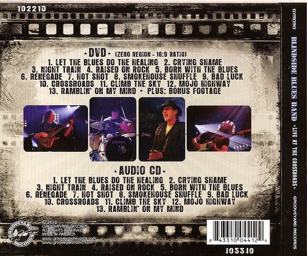 Blindside Blues Band : Live At The Crossroads (DVD-V, Album + CD, Album)