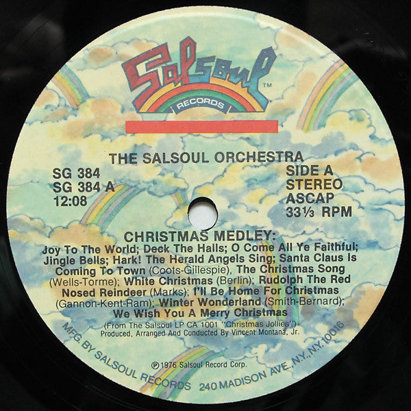 The Salsoul Orchestra : Christmas Medley (12", Single)