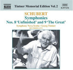 the album cover for Reznicek/Humperdinck/Schreker/ - Symphonies 8 & 9