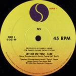 NV : Let Me Do You (12", Maxi)