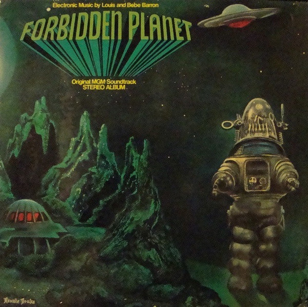 Louis And Bebe Barron : Forbidden Planet (LP, Album, RE)