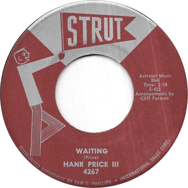 Hank Price III : Your True Love (7")