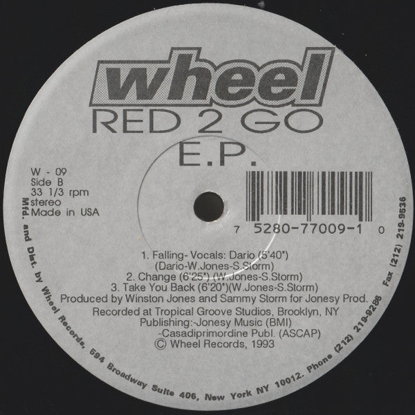 Red 2 Go : E.P. (12", EP)