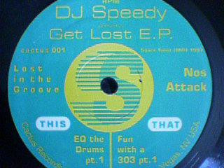 DJ Speedy : Get Lost E.P. (12")