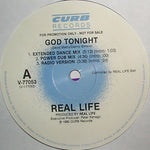 Real Life : God Tonight (12", Single, Promo)