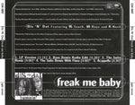 Dis 'N' Dat : Freak Me Baby (CD, Single, Promo)
