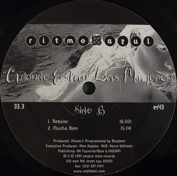 Ritmo Azul : Donde Estan Las Mujeres? (12")