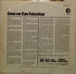 Ennio Morricone : Guns For San Sebastian (LP, Album, Promo)