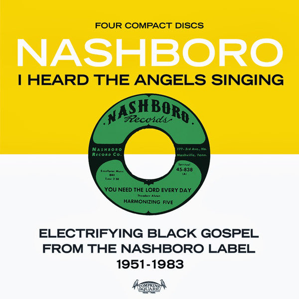 Various : I Heard The Angels Singing: Electrifying Black Gospel From The Nashboro Label 1951-1983 (4xCD, Comp + Box)