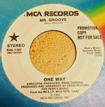 One Way : Mr. Groove (7", Promo)