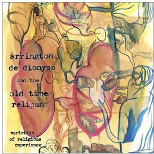 the album cover for Arrington De Dionyso/Old Time Relijun - Varieties of Religious Experience