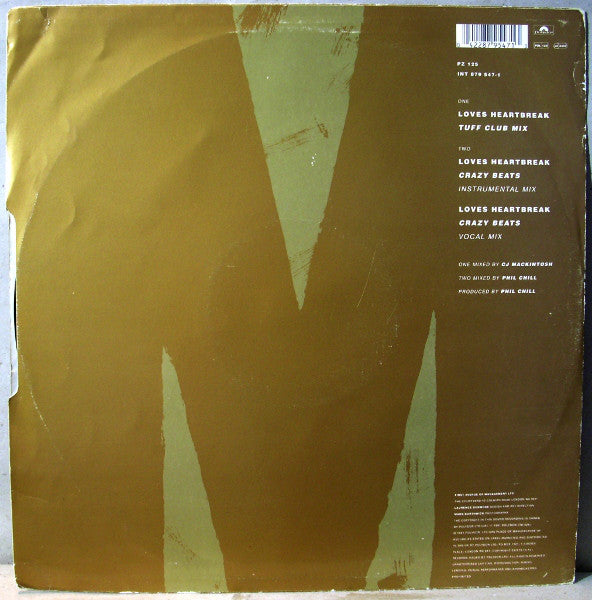 Lisa M (3) : Loves Heartbreak (12", Single)