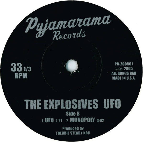 The Explosives : UFO (7")