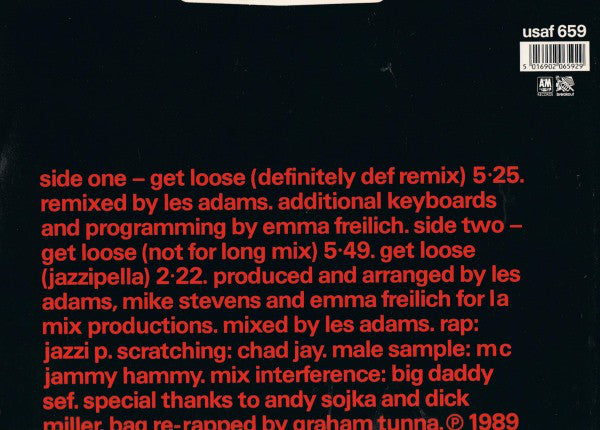 L.A. Mix Featuring Jazzi P : Get Loose (Definitely Def Remix) (12")