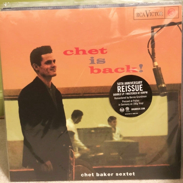 Chet Baker Sextet : Chet Is Back! (2xLP, Album, Ltd, Num, RM, 180)