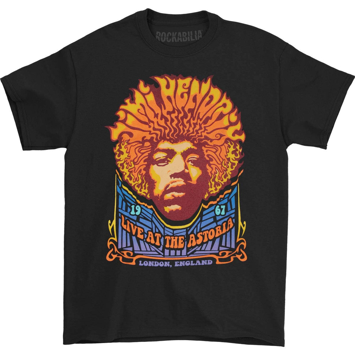 Jimi Hendrix Astoria 1967 T-shirt
