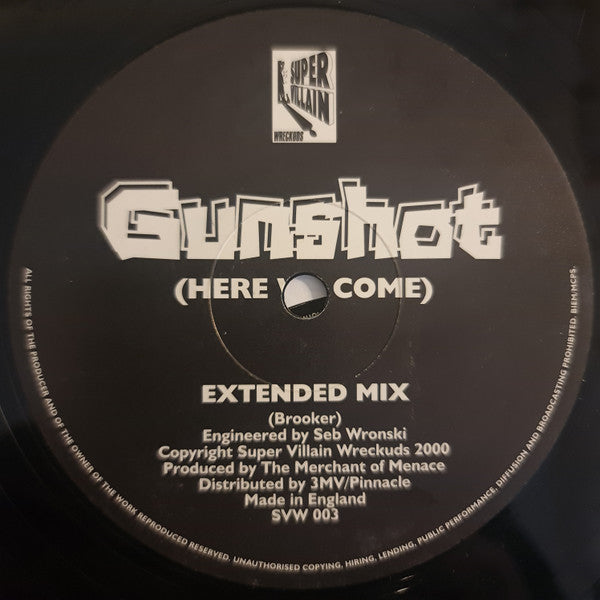 Stoney Curtis : Gunshot (12")