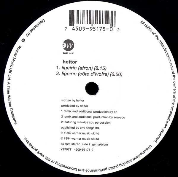 Heitor* : Ligeirin (12")