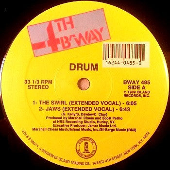 Drum (2) : The Swirl / Jaws (12")