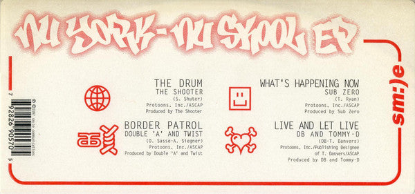 Various : Nu York-Nu Skool EP (12", EP, Whi)