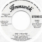 The Artistics : She's Heaven (7", Single, Promo)