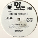 Erick Sermon : Stay Real (Remix) (12", Promo)