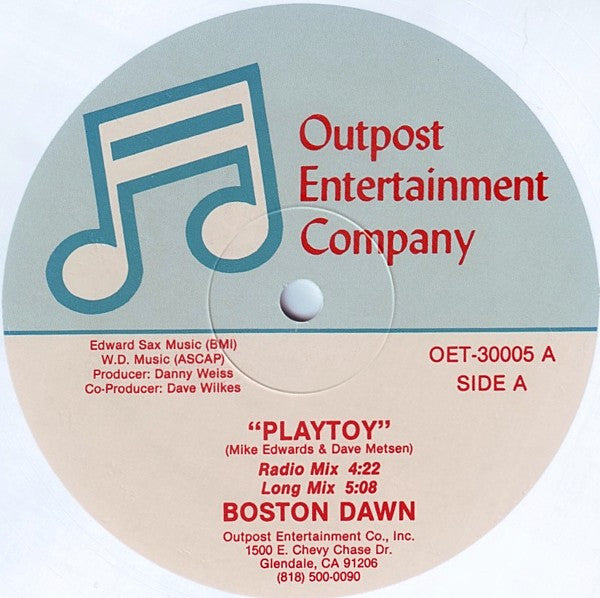 Boston Dawn : Playtoy (12", Whi)
