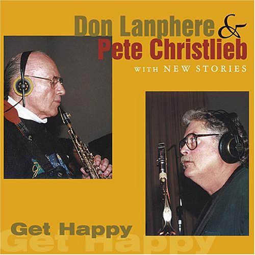 the album cover for Lanphere/Christlieb - Get Happy