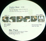 No Two : Funky Beat (12", Promo)