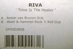 Riva : Time Is The Healer (12", W/Lbl, Sti)
