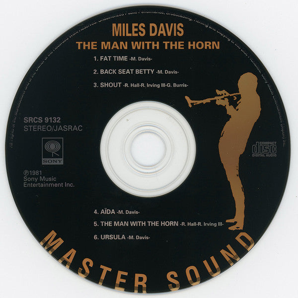 Miles Davis : The Man With The Horn (CD, Album, Ltd, RE, RM, Pap)