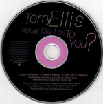 Terry Ellis (2) : What Did I Do To You? (CD, Single, Promo)