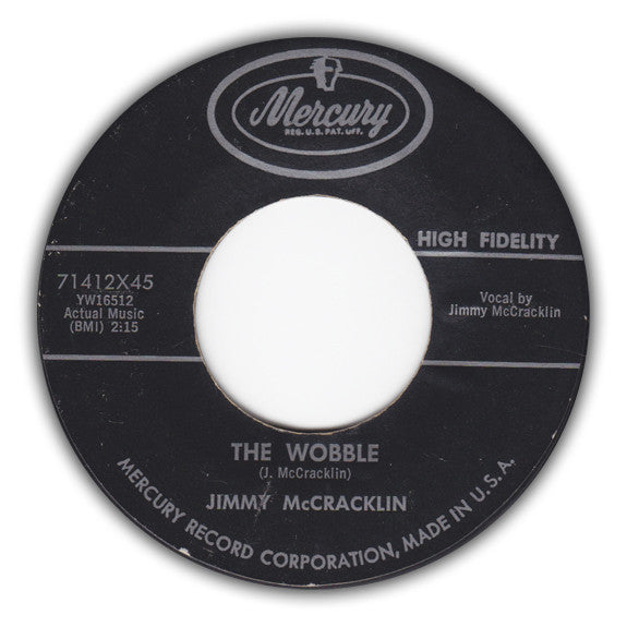 Jimmy McCracklin : The Wobble / With Your Love (7", Single)