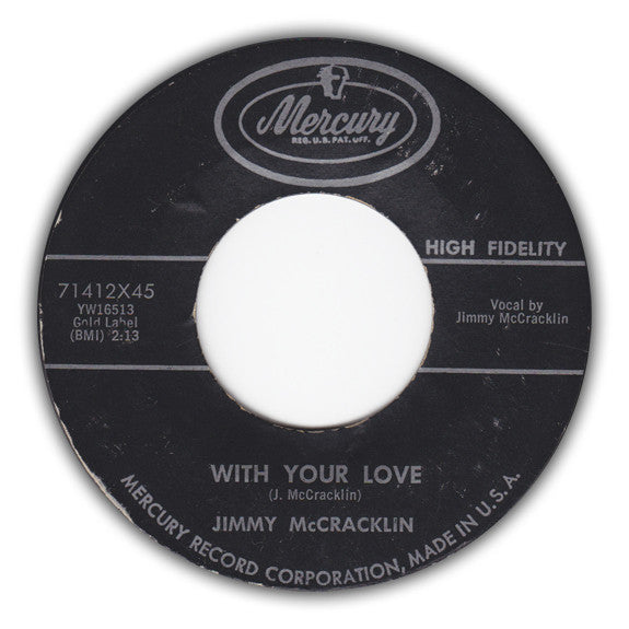 Jimmy McCracklin : The Wobble / With Your Love (7", Single)