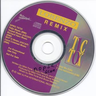 Lorenzo* : Tic Tok (Remix) (CD, Single, Promo)