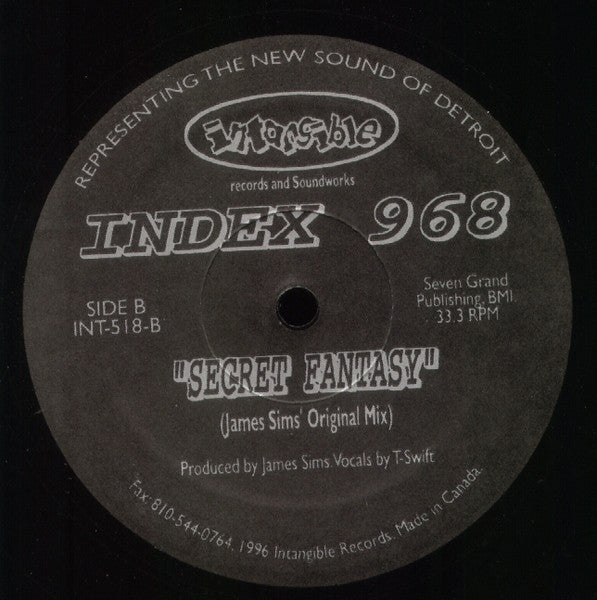 Index 968 : Secret Fantasy (12")