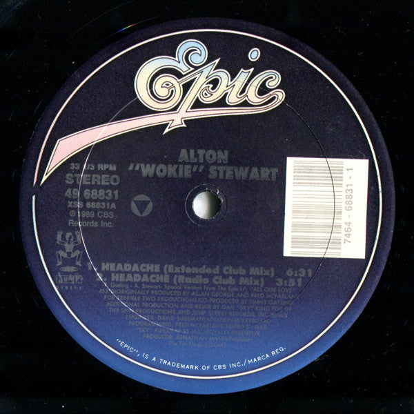 Alton ''Wokie'' Stewart* : Headache (12")