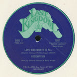 Redemption (12) : Love Was Worth It All (12", Single)