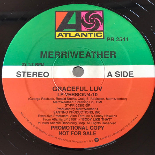 MerriWeather : Graceful Luv (12", Promo)