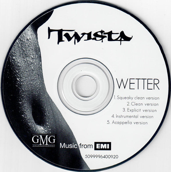 Twista Featuring Erika Shevon : Wetter (CD, Single)
