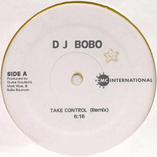 DJ BoBo : Take Control (Remix) (12", Single, Yel)