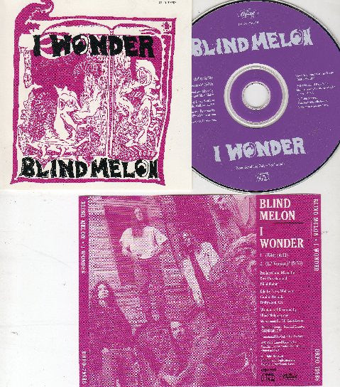 Blind Melon : I Wonder (CD, Single, Promo)