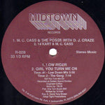 M.C. Cass & The Posse* With D.J. Craze (2) : Low Rider (12")