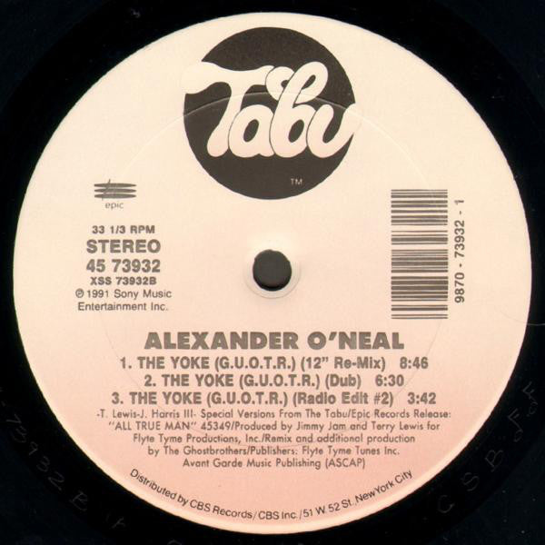Alexander O'Neal : The Yoke (G.U.O.T.R.) (12")