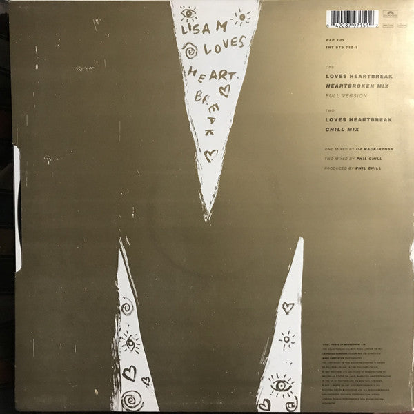 Lisa M (3) : Loves Heartbreak (12", Ltd, Num)