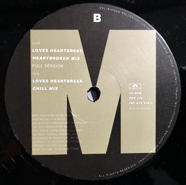 Lisa M (3) : Loves Heartbreak (12", Ltd, Num)